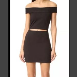 Bec & Bridge Off Shoulder Cut Out Sheath Dress